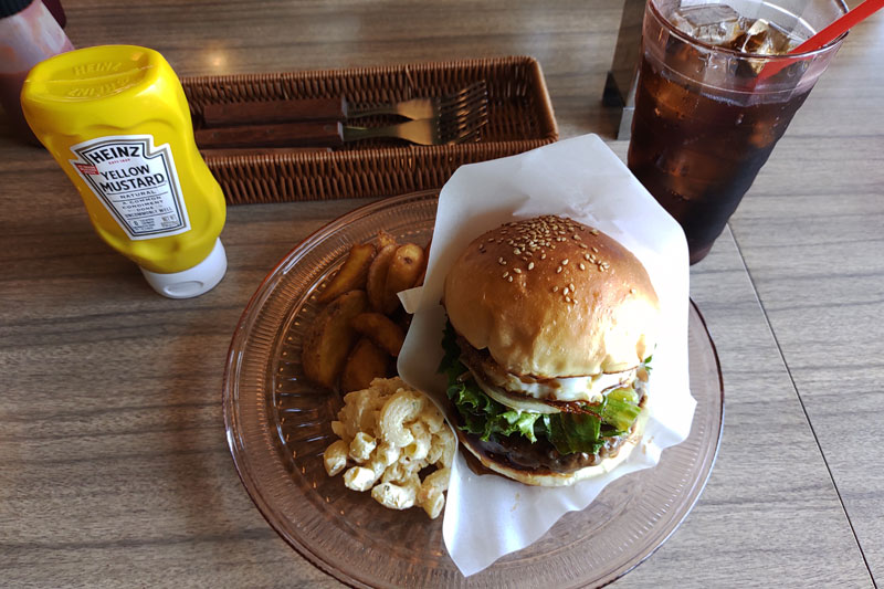 Castle Rock Dinerのハンバーガー