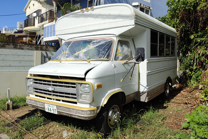 フロント部分の下処理