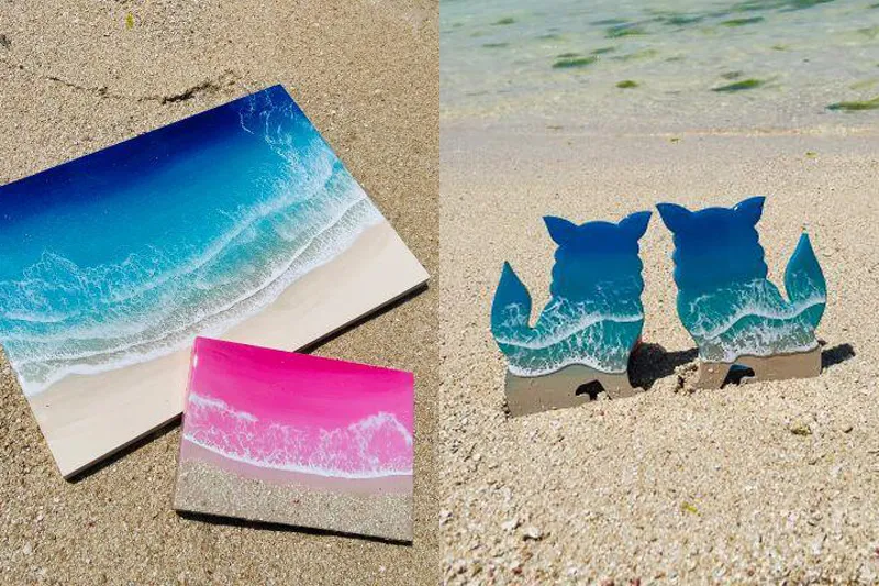 レジンアート体験